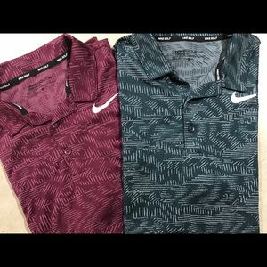 Nike Golf shirts.  {{PRICE IS FOR BOTH}}